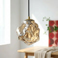 Organic Lava Glass Pendant Light Fixture for Modern Interiors | Rosalyssa