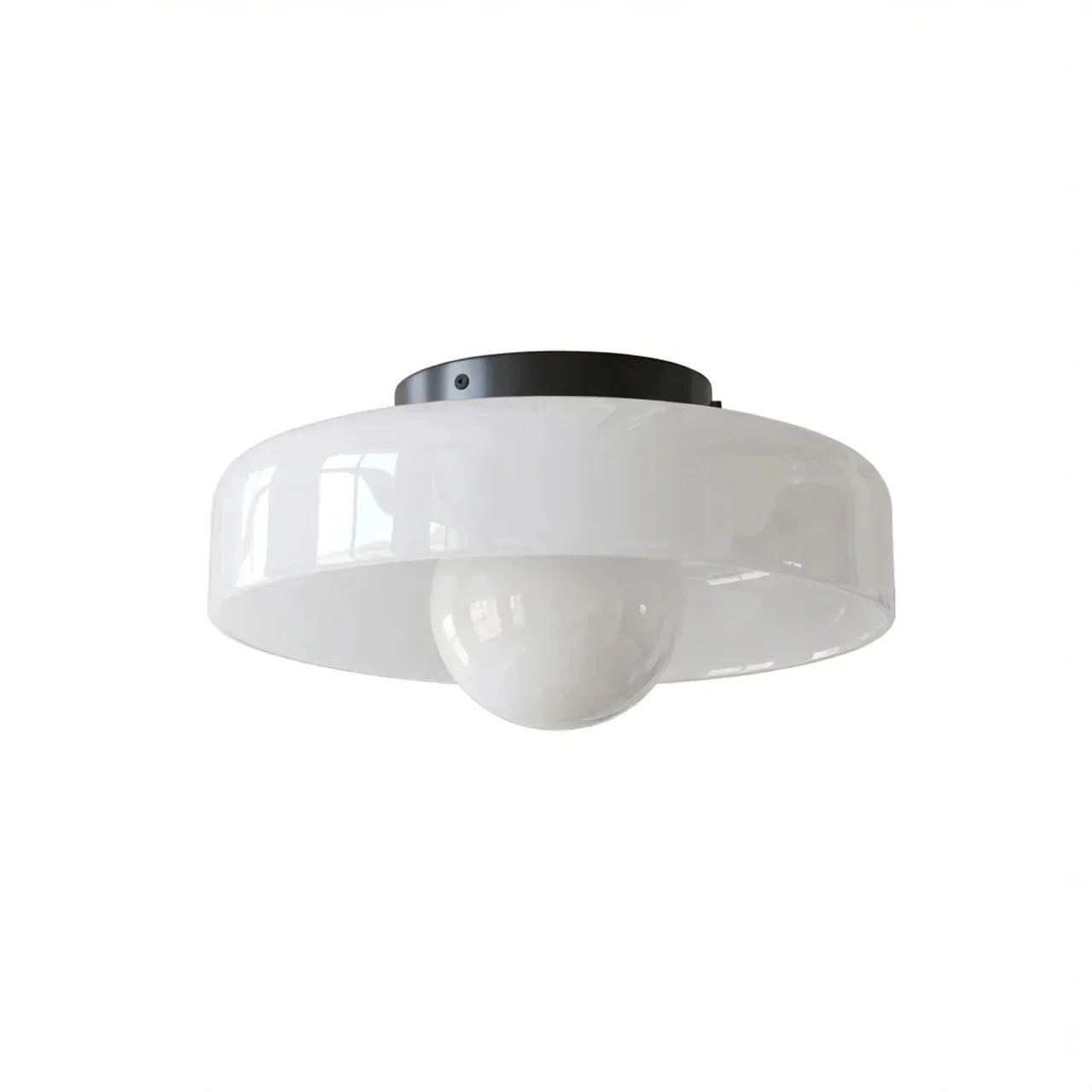 Bauhaus Glass Disc Wall and Ceiling Light for Ambient Illumination | Rosalyssa