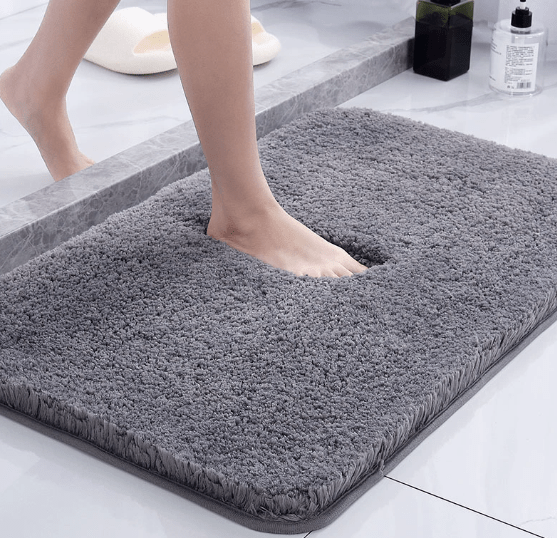 Nimbus Luxe Badematte Ultra Dick mit Ultra Weicher Oberfläche und Rutschfester Unterseite