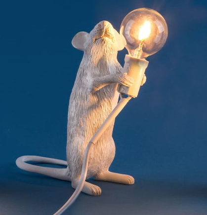 Muselampe fra Bright Whisker til dit værelse Original lampe