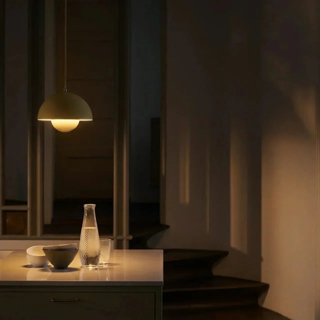 Serie di lampade a sospensione Danish Modern Soft-Form | Rosalyssa