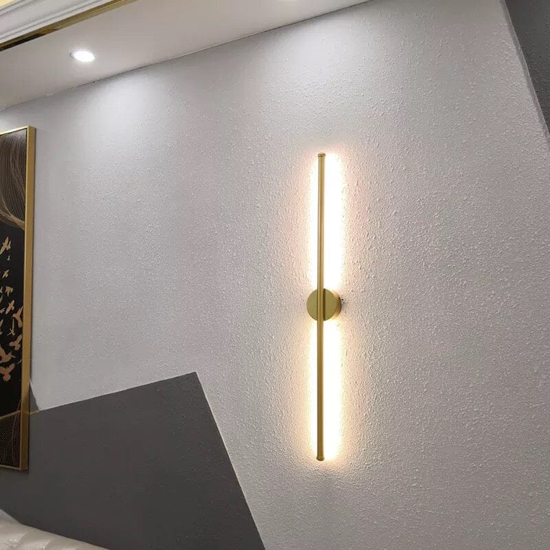 LumaNova Tube Wall Light for Modern Interiors and Living Spaces