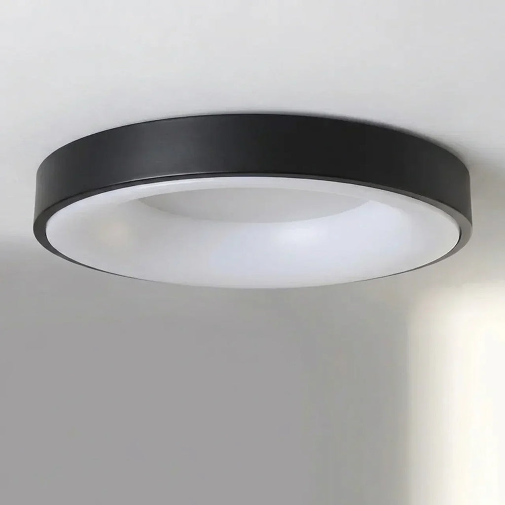 Flush Mount Ceiling Light With Hollow Centre LED Design | Rosalyssa