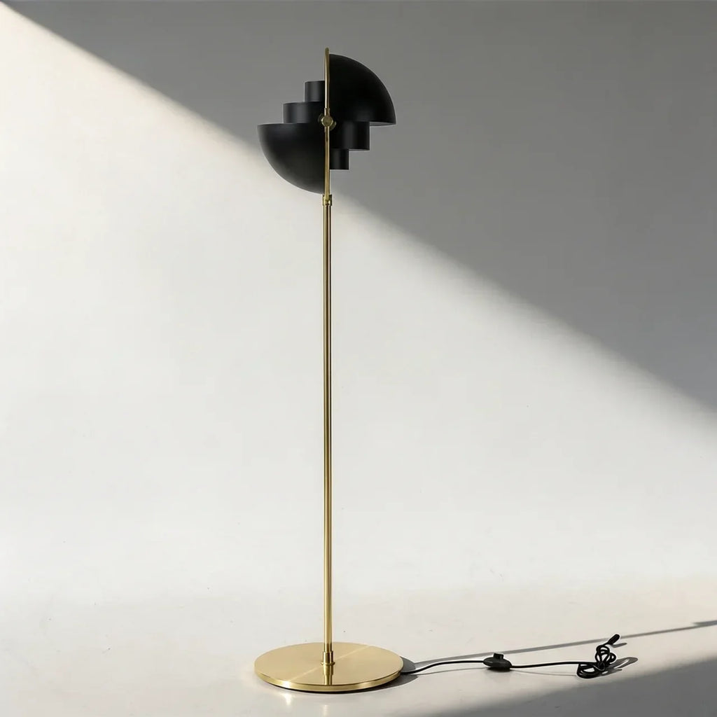 Lampada da pavimento direzionale in stile danese moderno per uso domestico | Rosalyssa