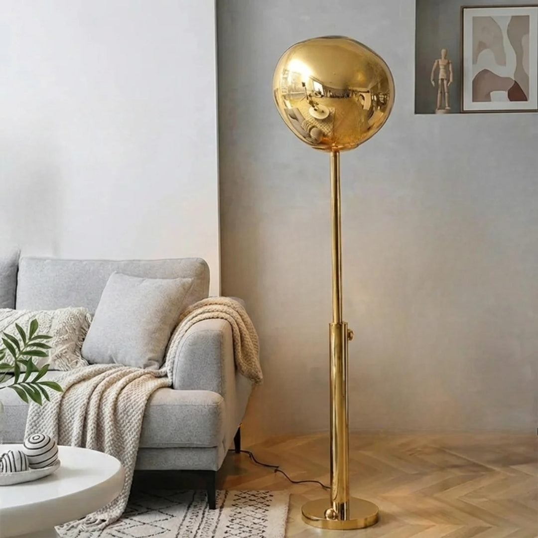 Lampada da terra in acrilico fuso per uso interno e decorazione | Rosalyssa
