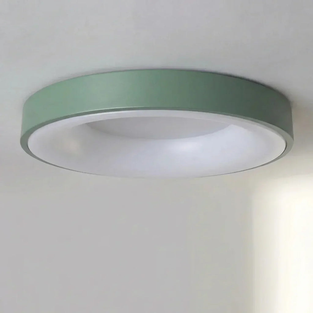 Flush Mount Ceiling Light With Hollow Centre LED Design | Rosalyssa