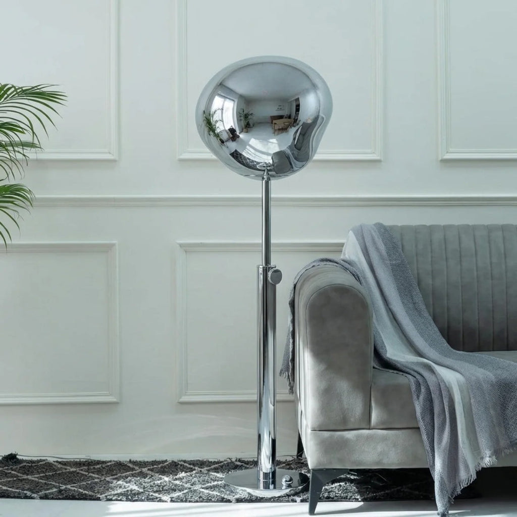 Lampada da terra in acrilico fuso per uso interno e decorazione | Rosalyssa