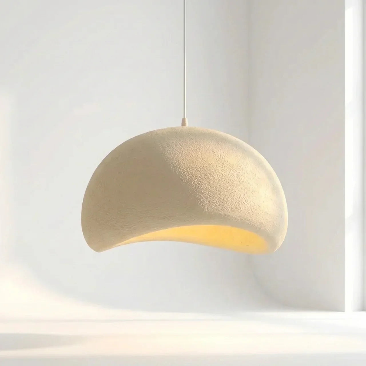 Galet Air Pendant Light With Organic Stone Form Design | Rosalyssa
