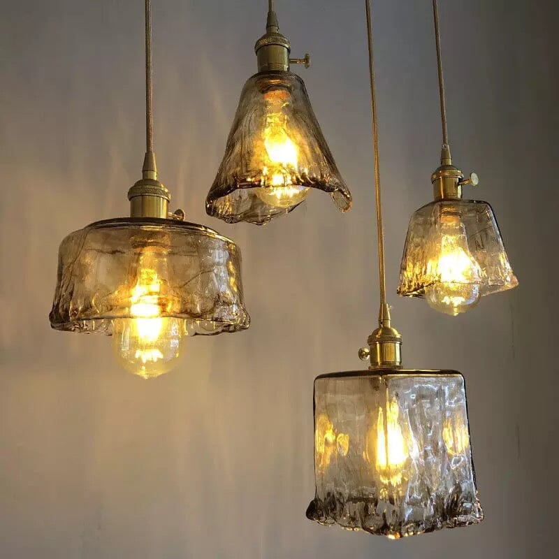 Aurelo Glass Pendant Lights For Modern Kitchen And Bath