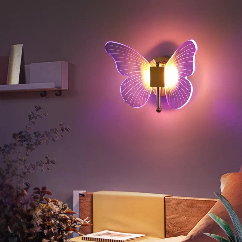 LumaWing Butterfly LED-Wandlampe Kollektion mit sanftem Leuchten
