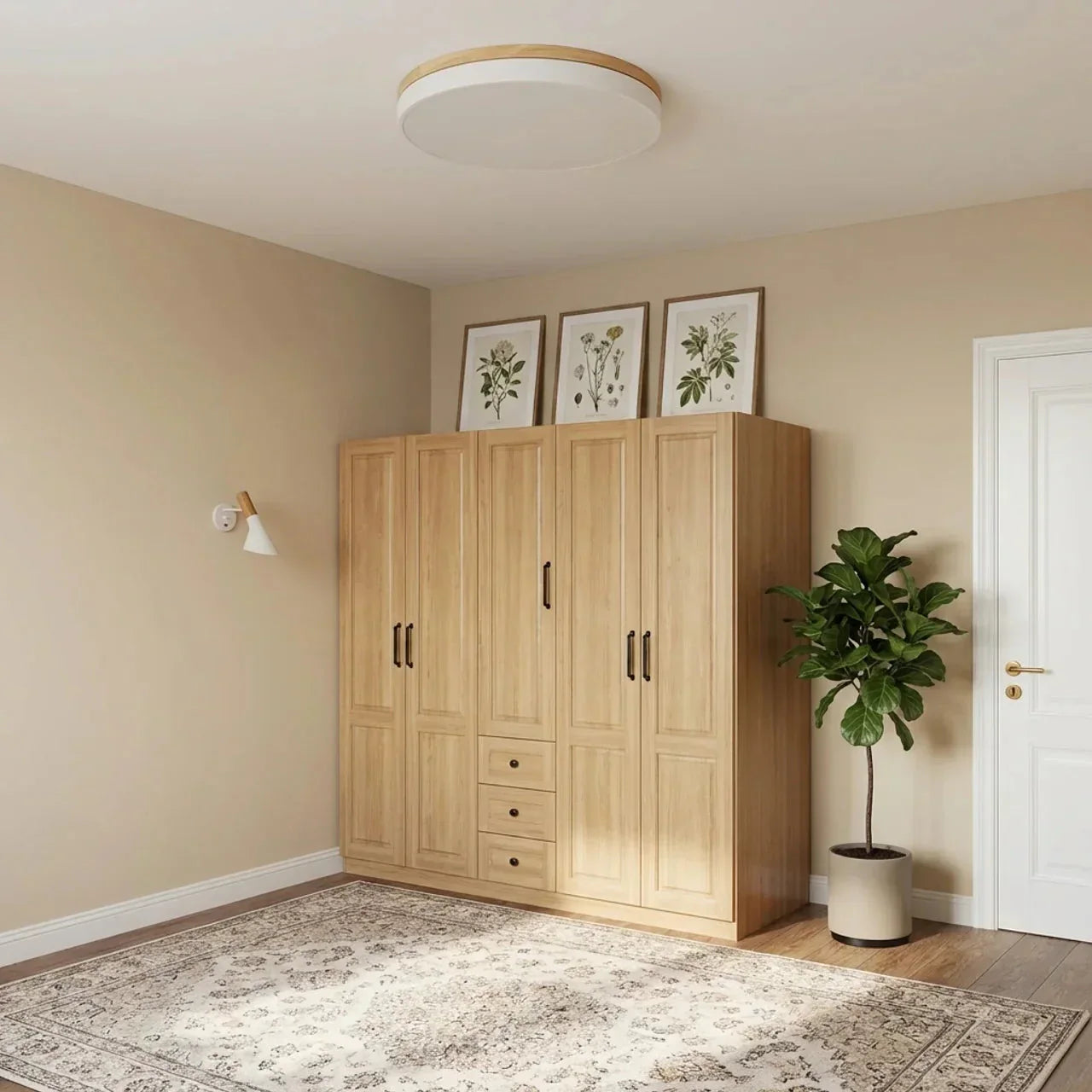 Drewniana listwa LED ultra cienka sufitowa lampa wpuszczana | Rosalyssa