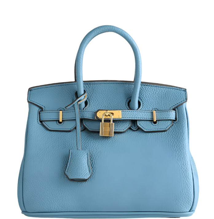 AzureAura Skórzana Torebka z Najwyższej Jakości Skóry Wołowej i Styl na Każdą Okazję