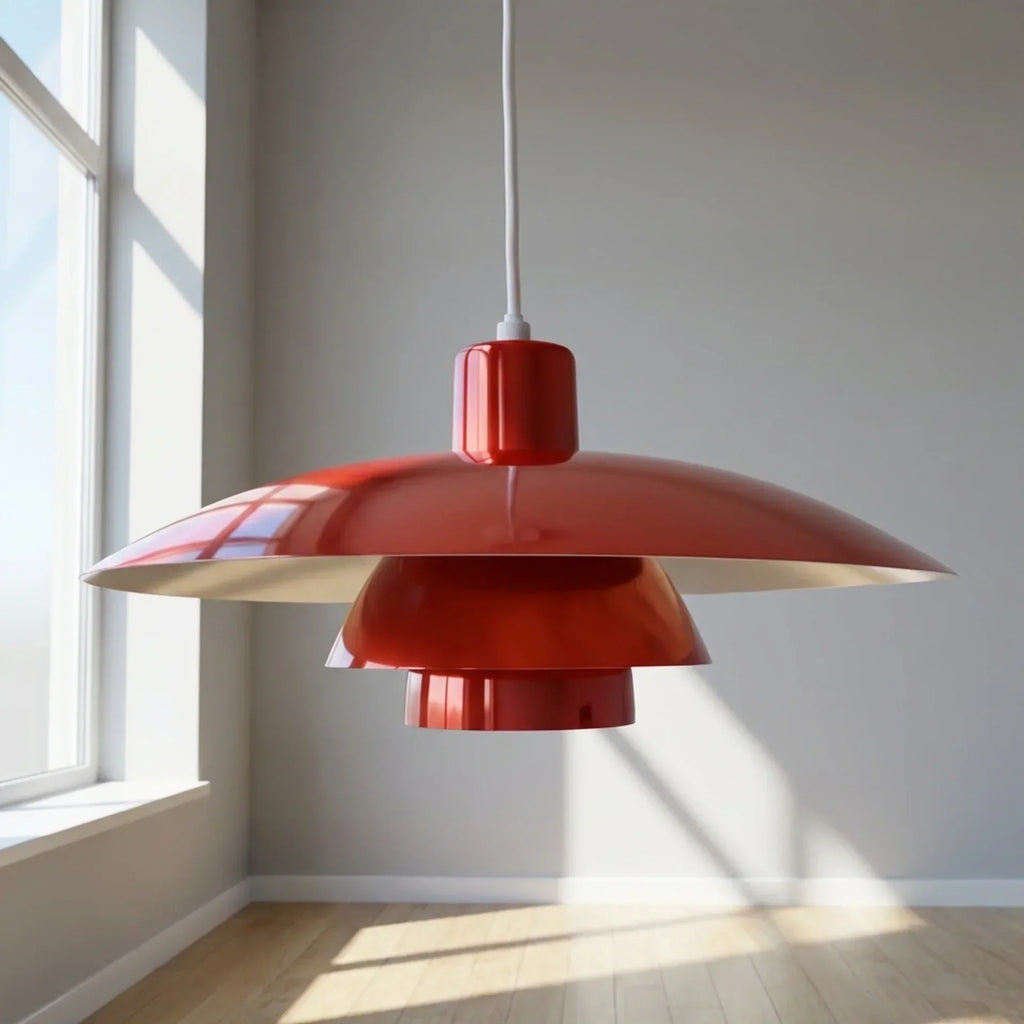 Danish Modern Minimalist Chandelier Lighting Fixture | Rosalyssa
