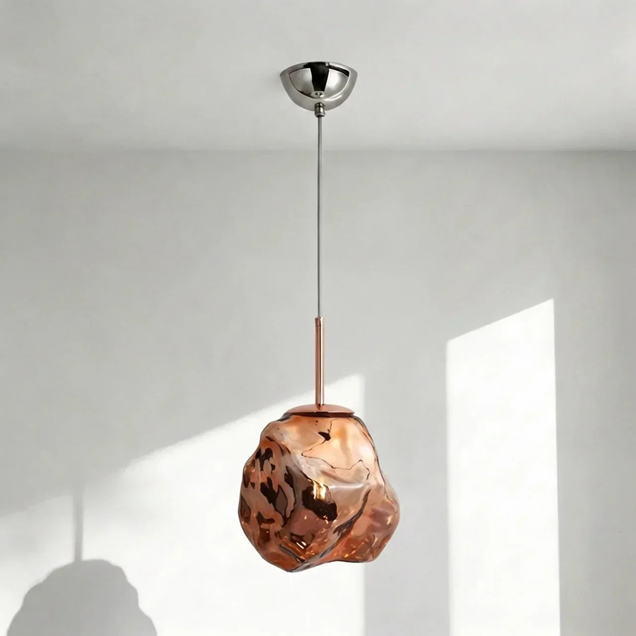 Melt Glass Pendant Light for Modern Interiors and Living Spaces | Rosalyssa
