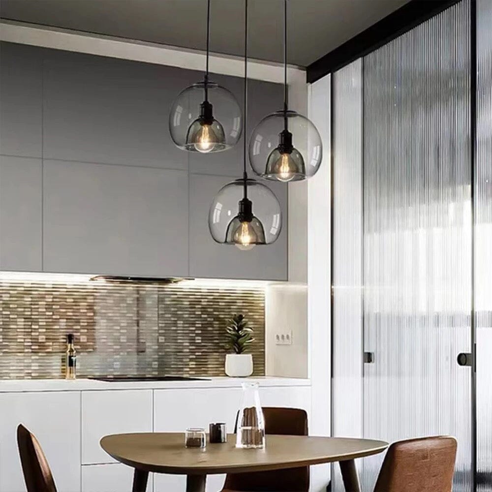 Aurelia Glas-Hängeleuchten für moderne Küchen und mehr