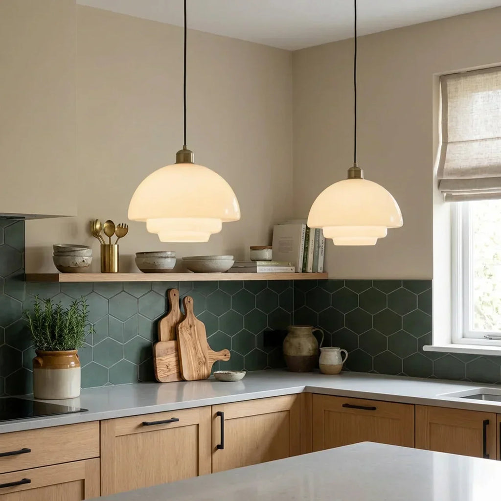Vintage Clear Glass Pendant Ceiling Light For Indoor Use | Rosalyssa