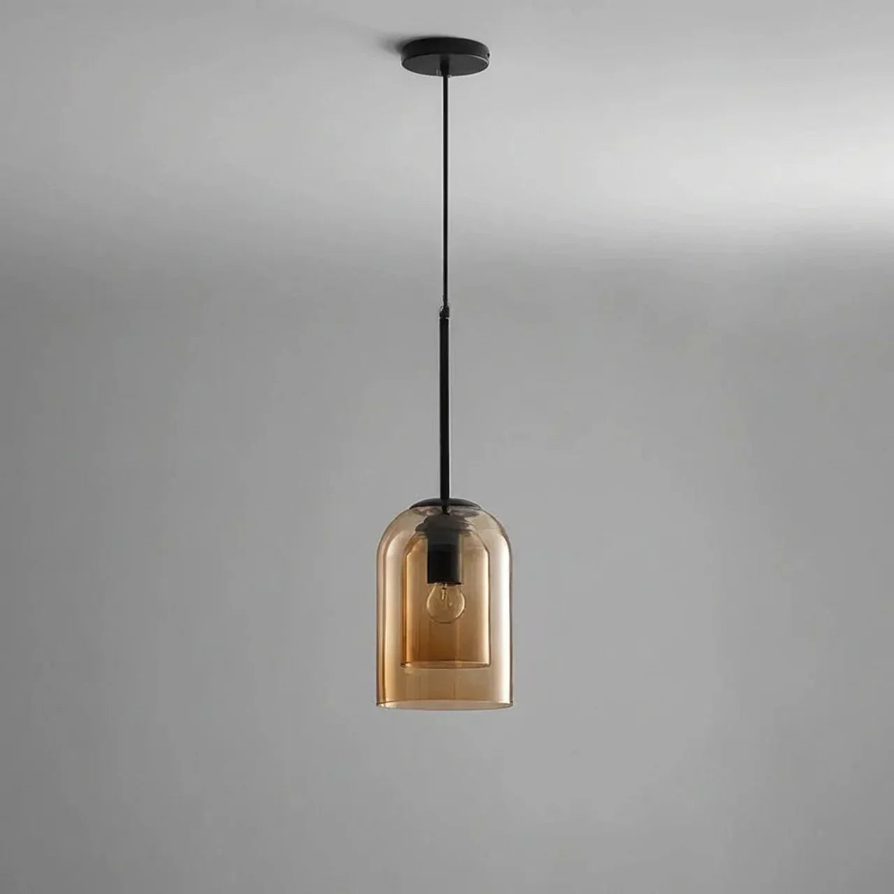 ダブルガラスドームのペンダントライト天井照明器具 | ロザリッサ
