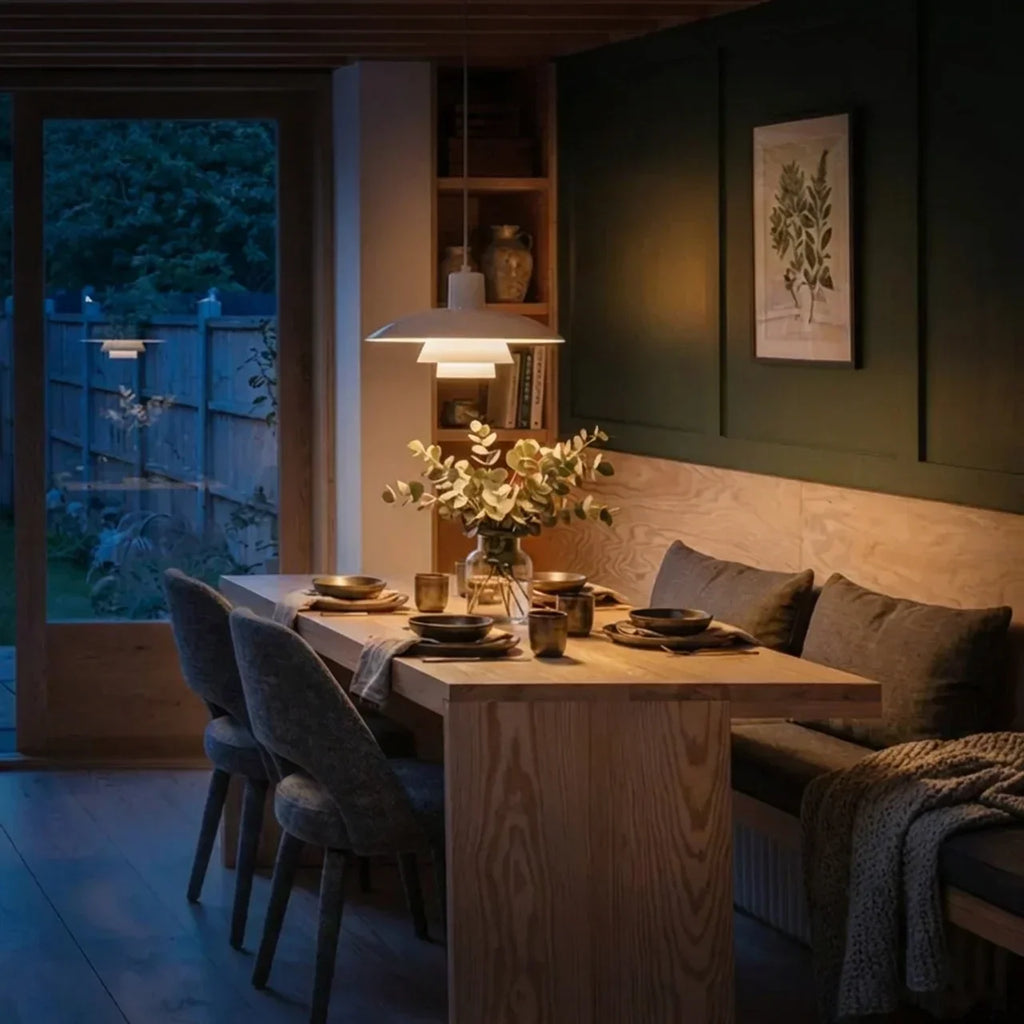 Danish Modern Minimalist Chandelier Lighting Fixture | Rosalyssa