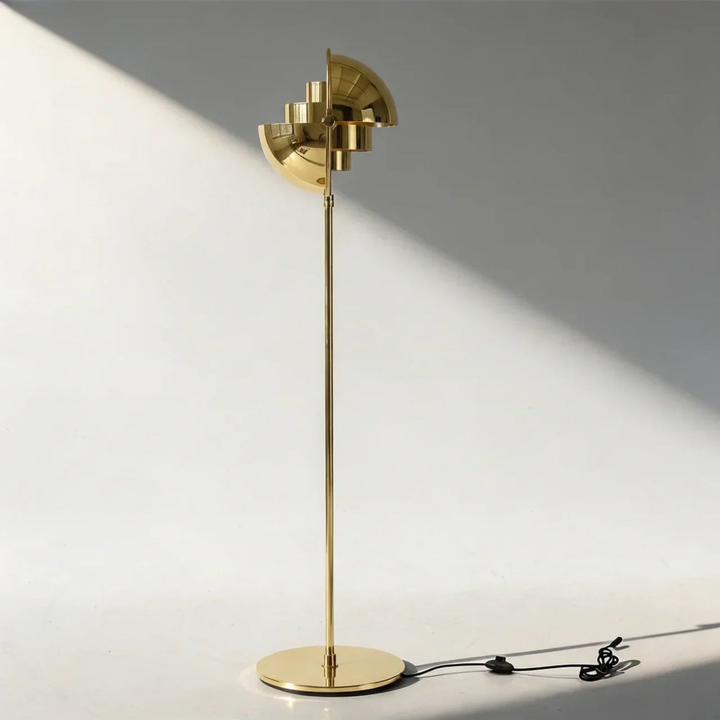 Lampada da pavimento direzionale in stile danese moderno per uso domestico | Rosalyssa