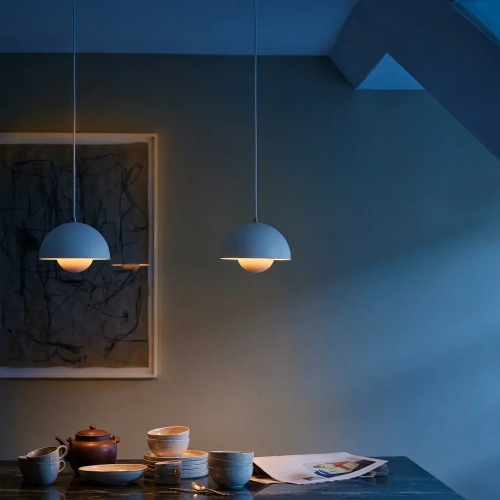 Serie di lampade a sospensione Danish Modern Soft-Form | Rosalyssa