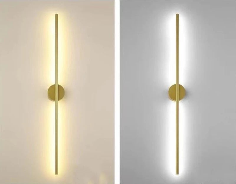 LumaNova Tube Wall Light for Modern Interiors and Living Spaces