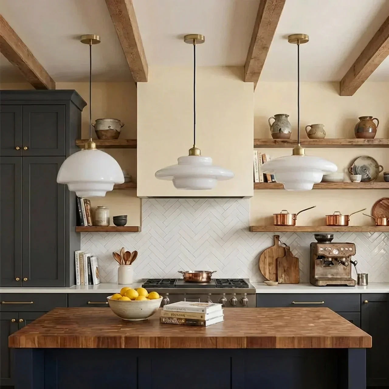 Vintage Clear Glass Pendant Ceiling Light For Indoor Use | Rosalyssa