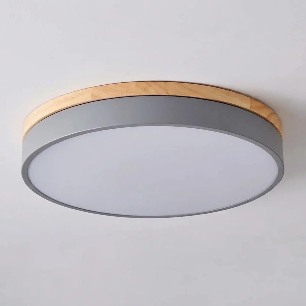 Drewniana listwa LED ultra cienka sufitowa lampa wpuszczana | Rosalyssa