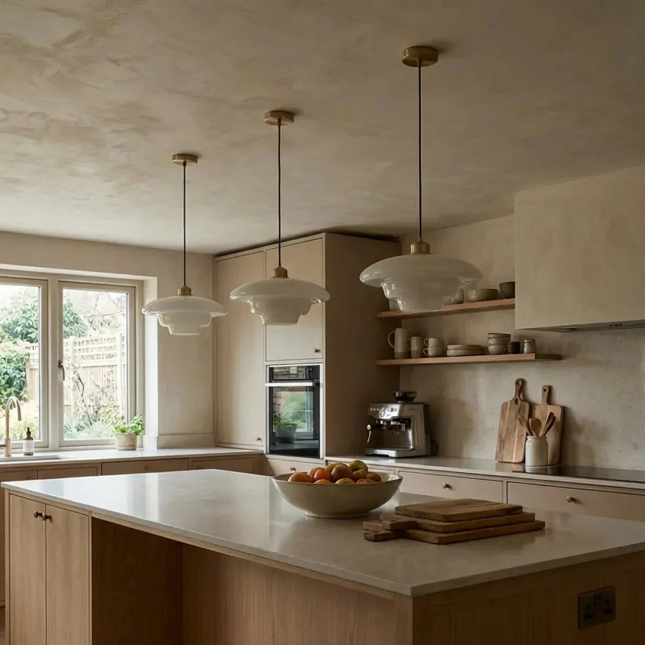 Vintage Clear Glass Pendant Ceiling Light For Indoor Use | Rosalyssa