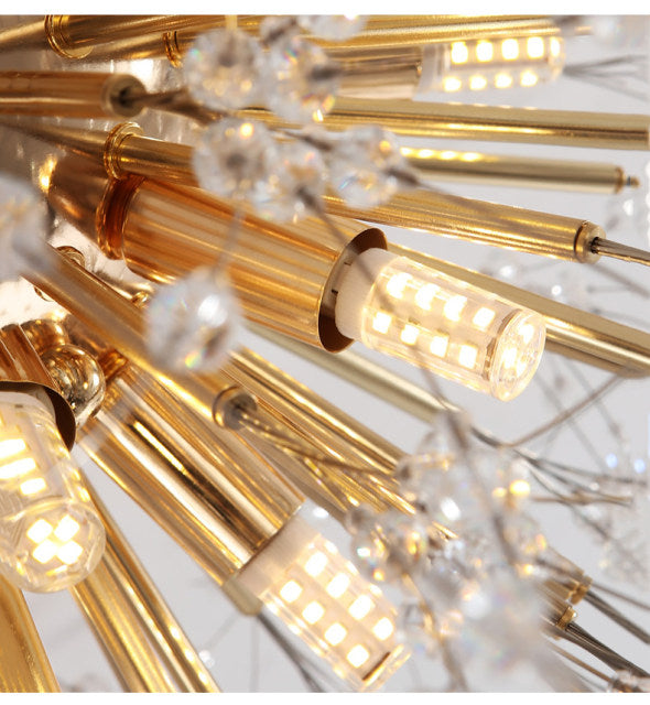 Elegant Dandelion Crystal Pendant Light For Modern Interiors