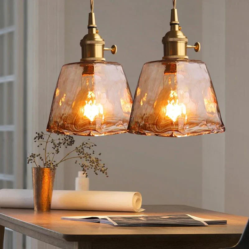 Aurelo Glass Pendant Lights For Modern Kitchen And Bath