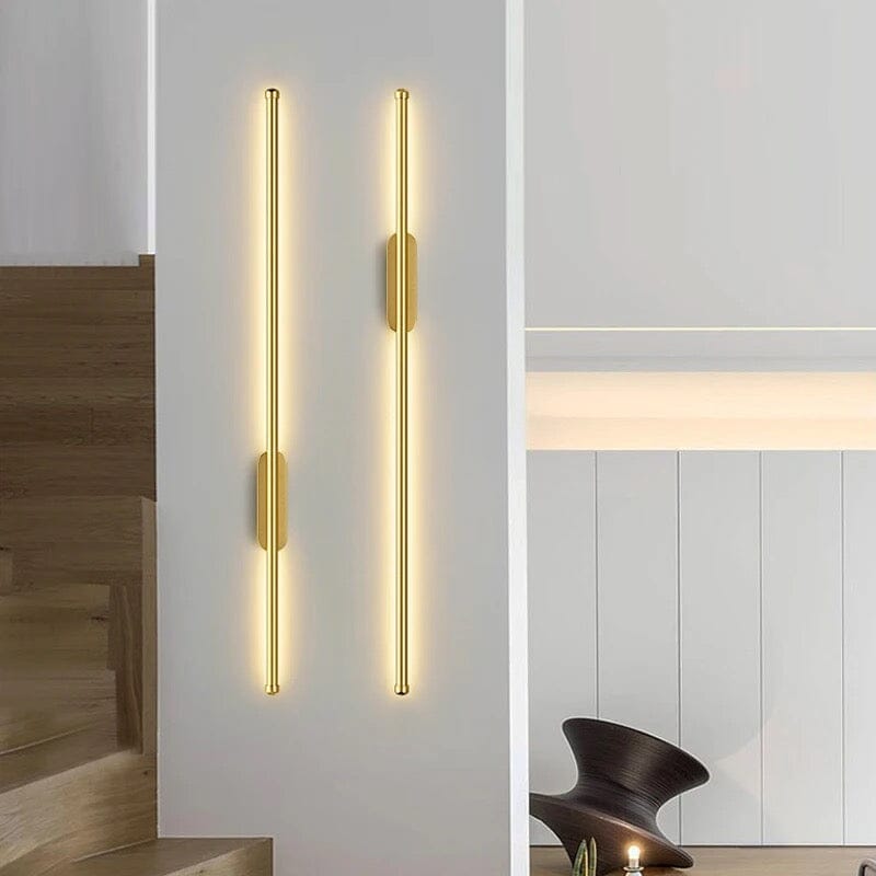 LumaNova Tube Wall Light for Modern Interiors and Living Spaces