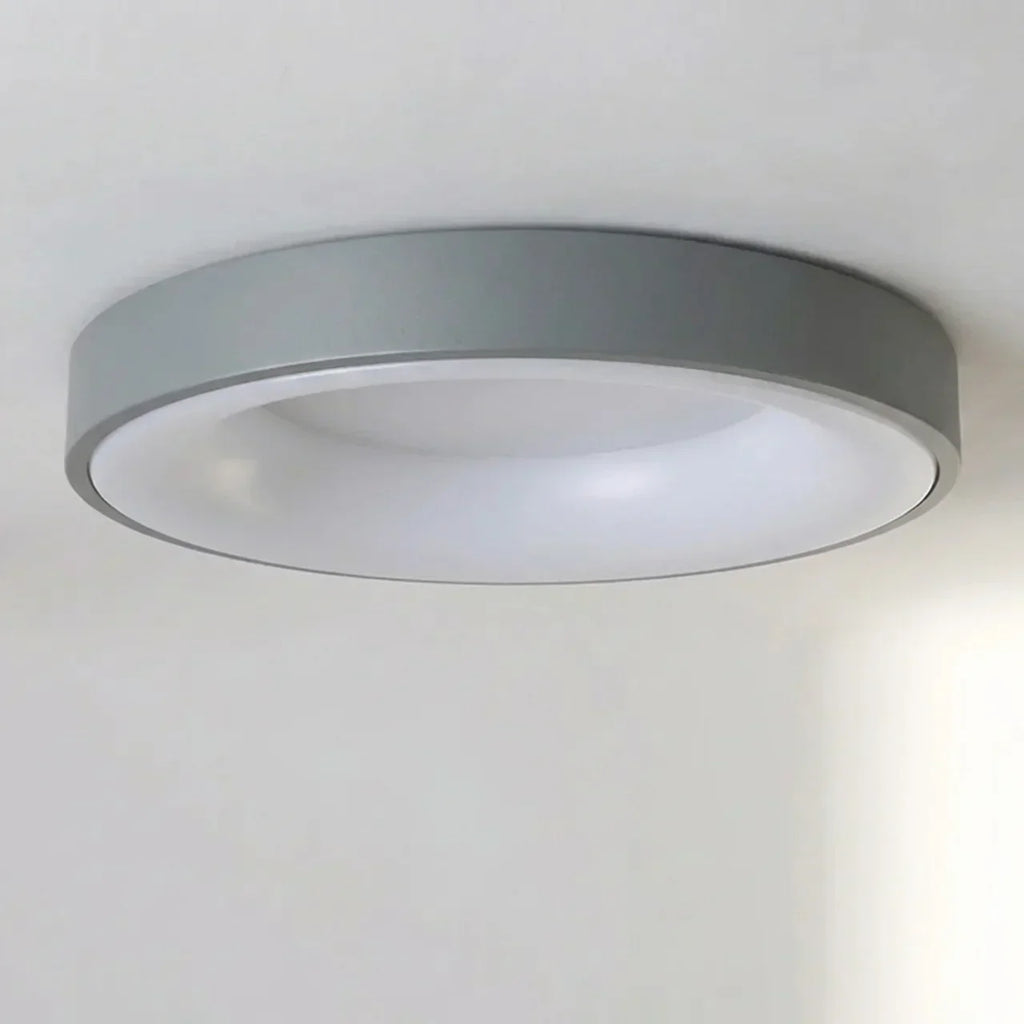 Flush Mount Ceiling Light With Hollow Centre LED Design | Rosalyssa