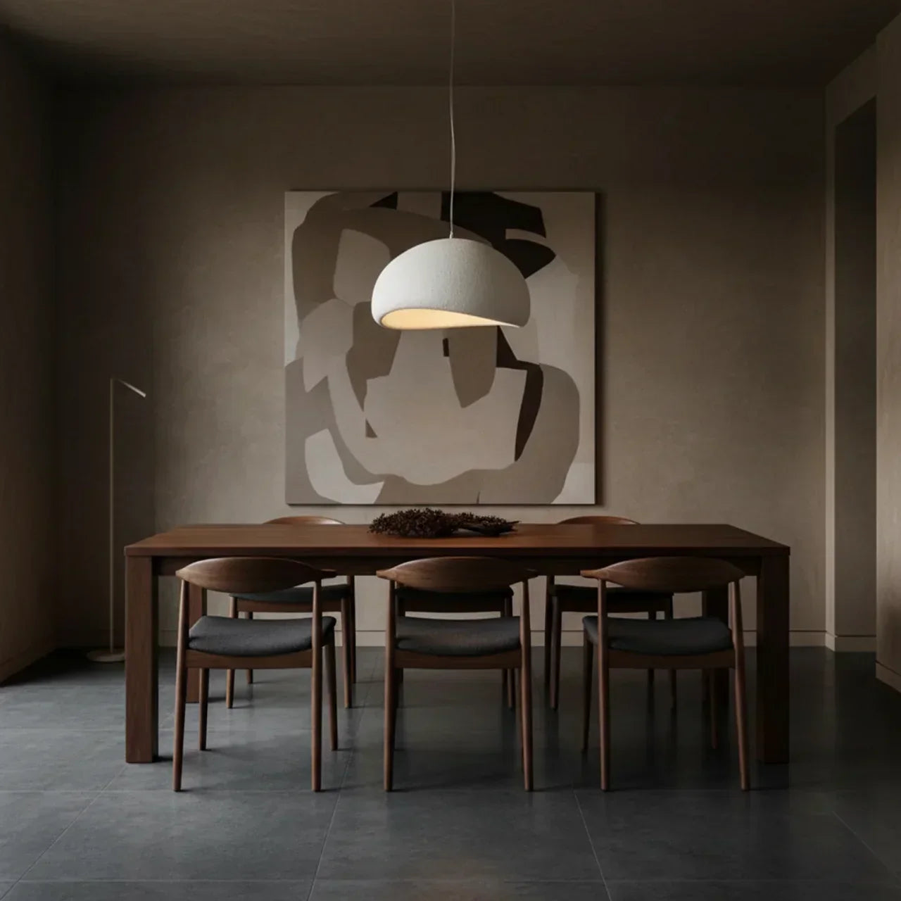 Galet Air Pendant Light With Organic Stone Form Design | Rosalyssa