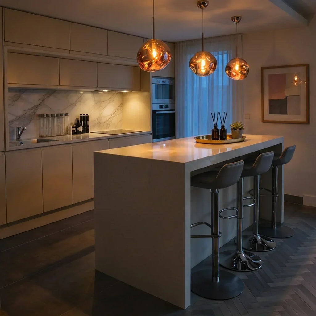 Organic Acrylic Pendant Light Fixture For Modern Interiors | Rosalyssa