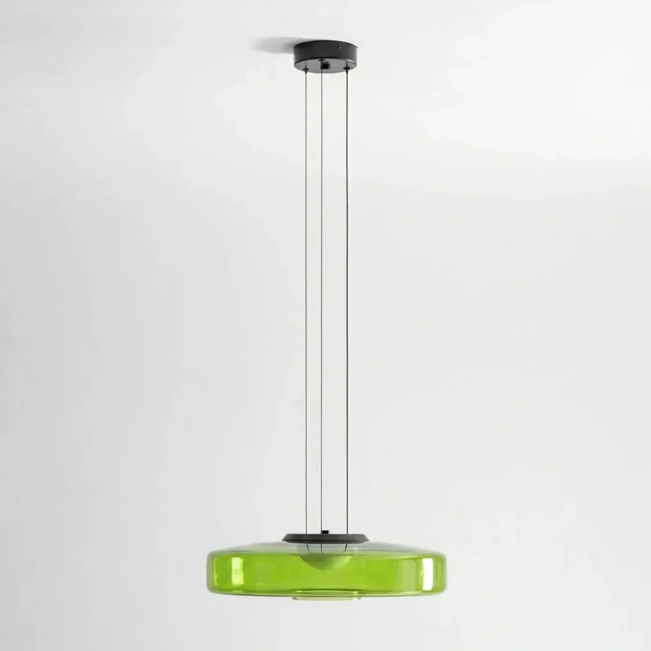 Tiered Glass Pendant Light With Integrated LED Bauhaus Style | Rosalyssa