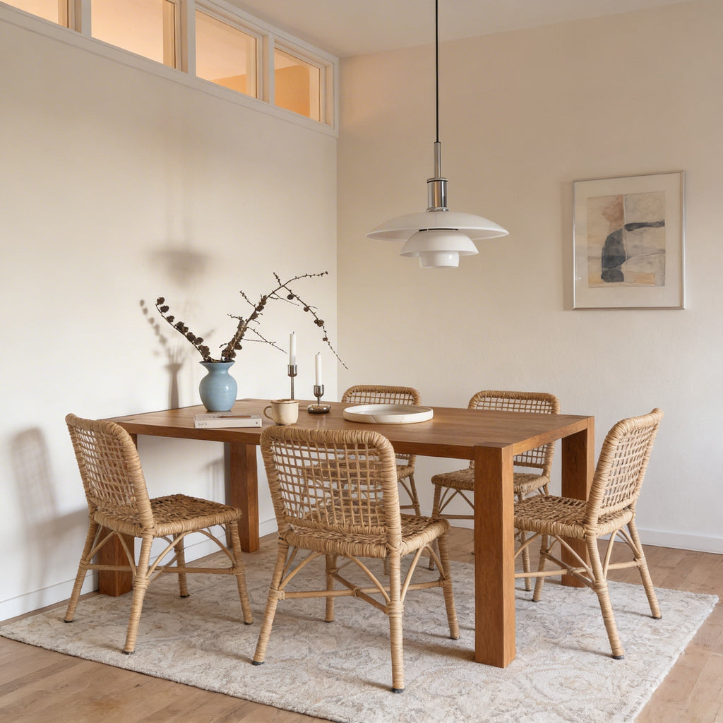 Compact Danish Layered Glass Pendant Light Fixture | Rosalyssa