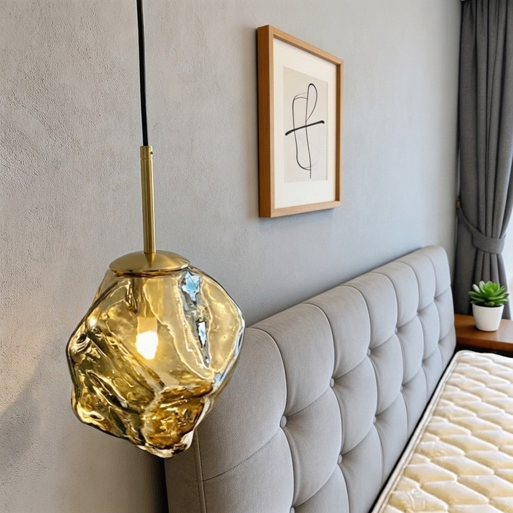 Melt Glass Pendant Light for Modern Interiors and Living Spaces | Rosalyssa