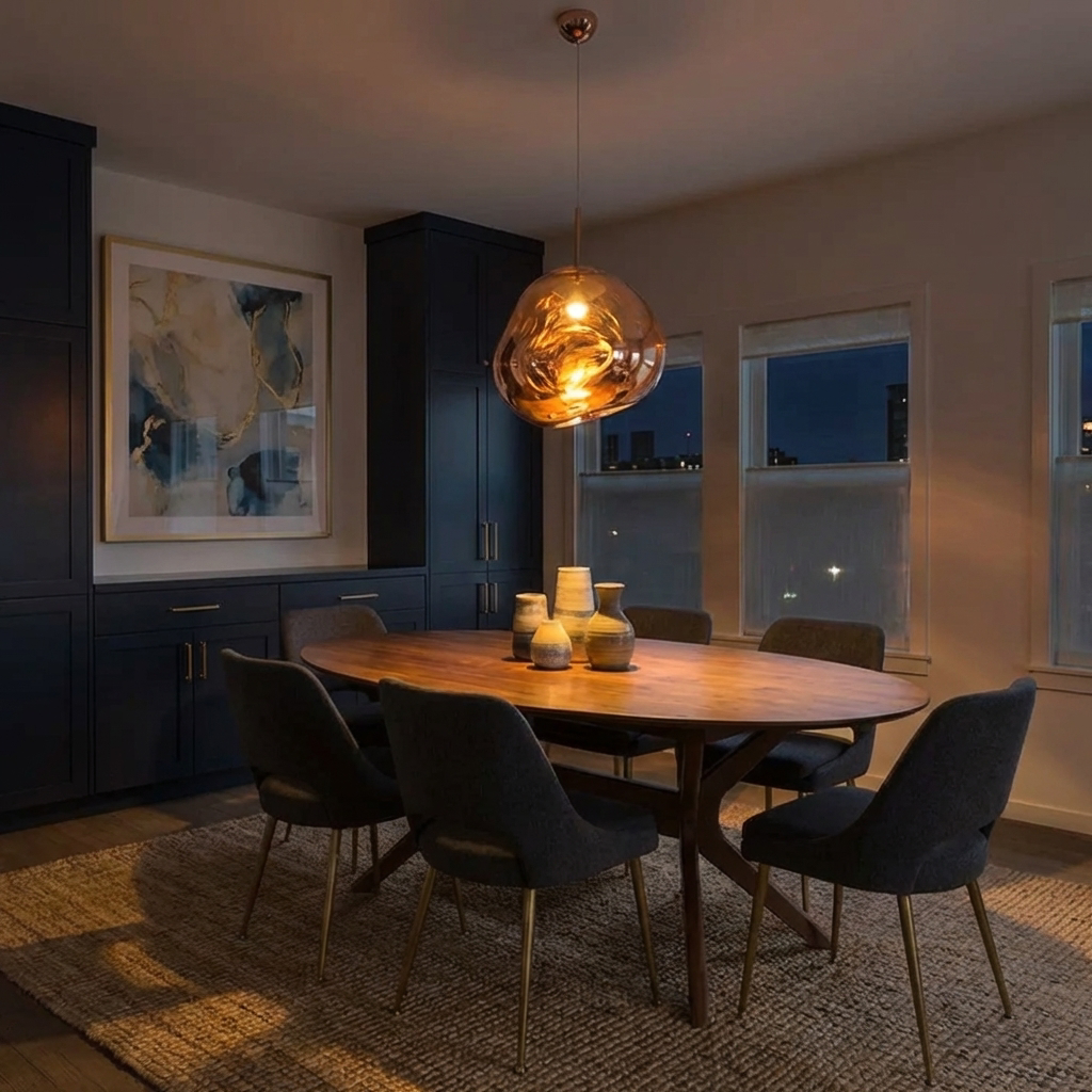 Organic Acrylic Pendant Light Fixture For Modern Interiors | Rosalyssa