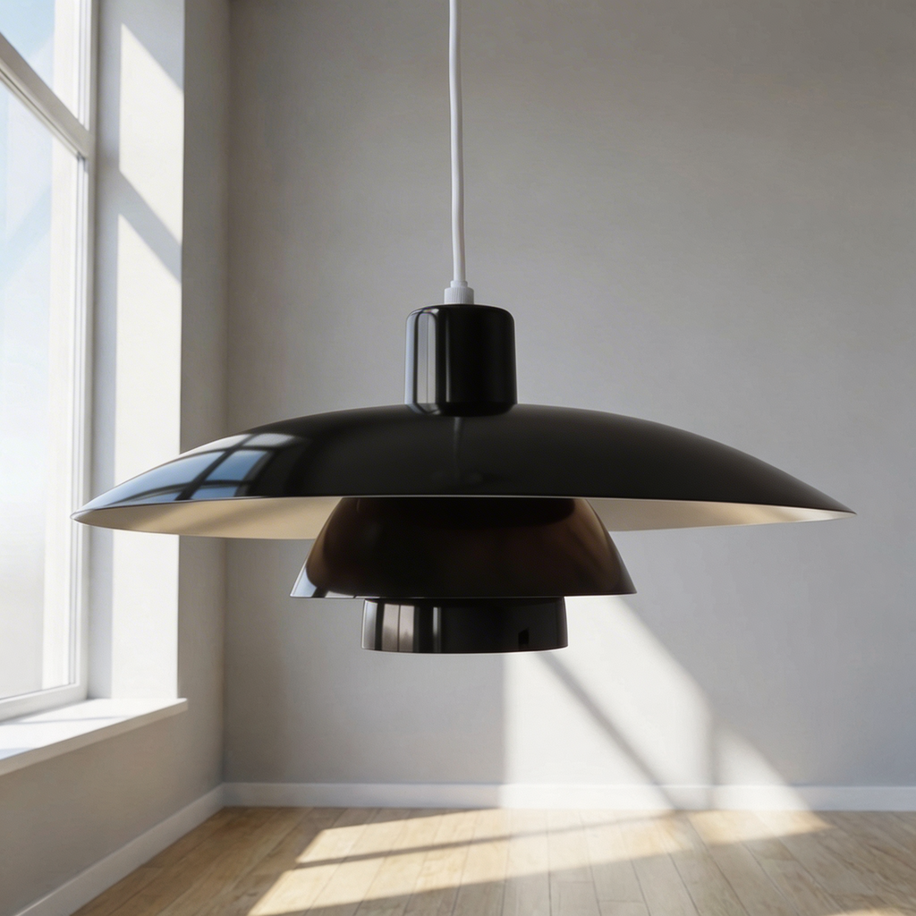 Danish Modern Minimalist Chandelier Lighting Fixture | Rosalyssa
