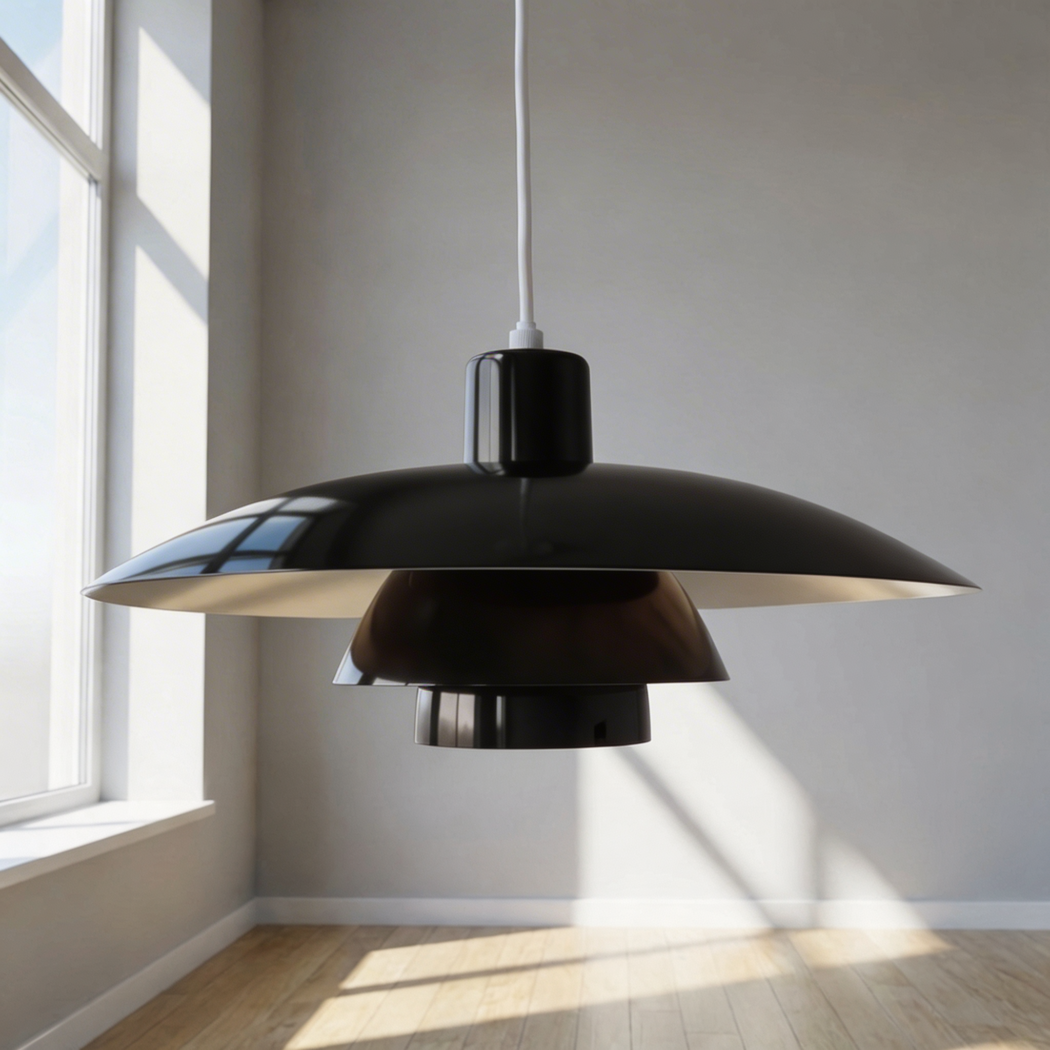 Danish Modern Minimalist Chandelier Lighting Fixture | Rosalyssa