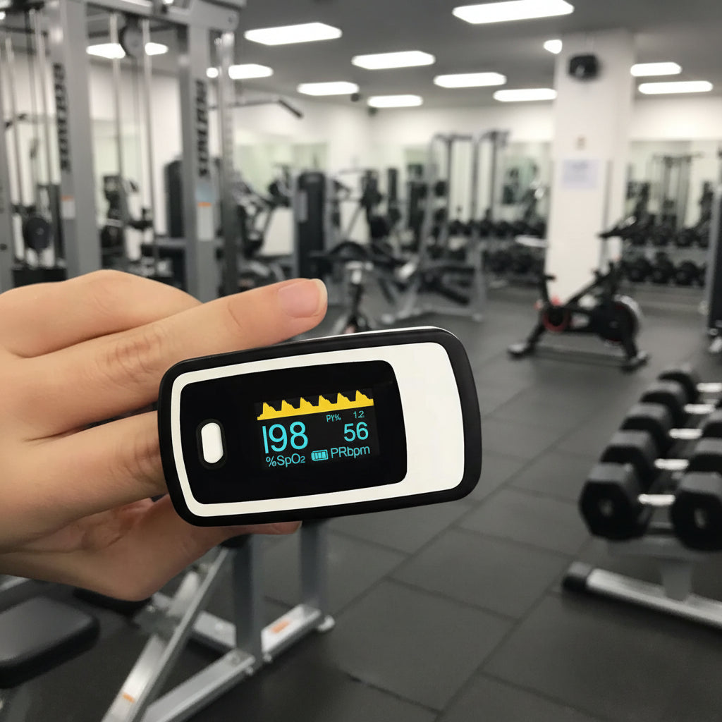 NovaPulse Digitales Finger-Pulsoximeter Präzise Messung für Zuhause und Unterwegs