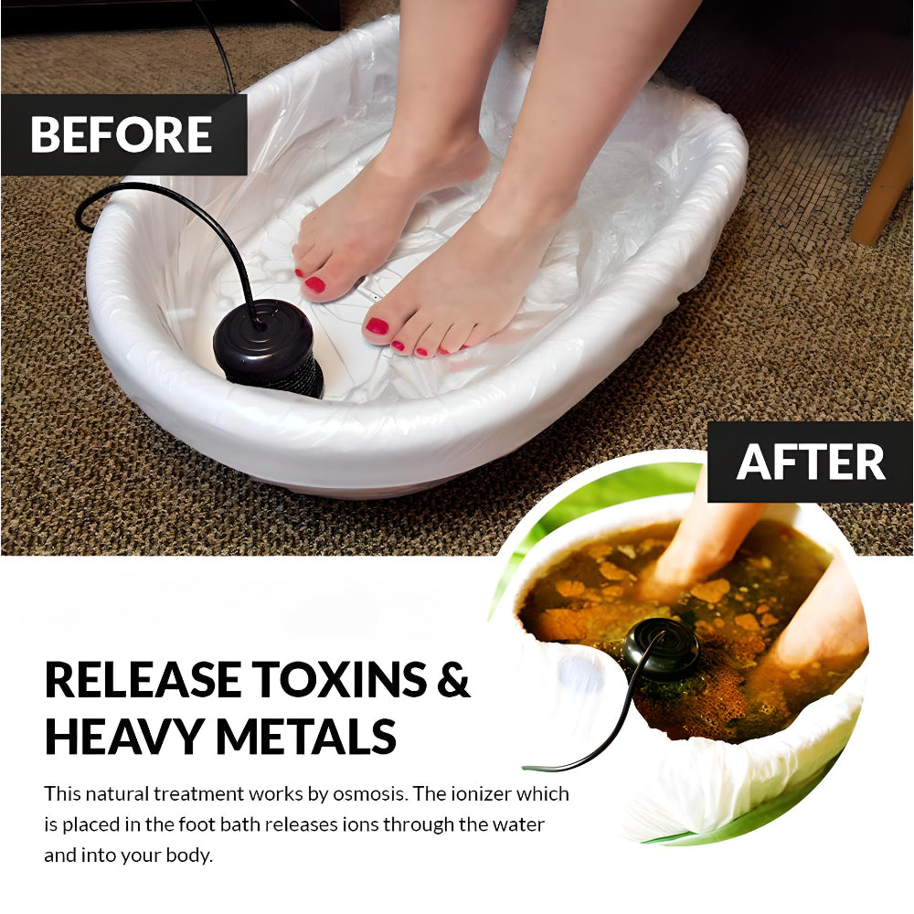Foot Bath Ionic System Portable Home Spa Basin For Relaxation
