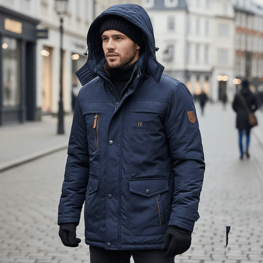 PolarGuard univerzální prošívaná parka pro chladné zimní dny
