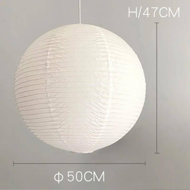 Nova Luminária Pendente com Design de Balão de Papel para Interiores Modernos