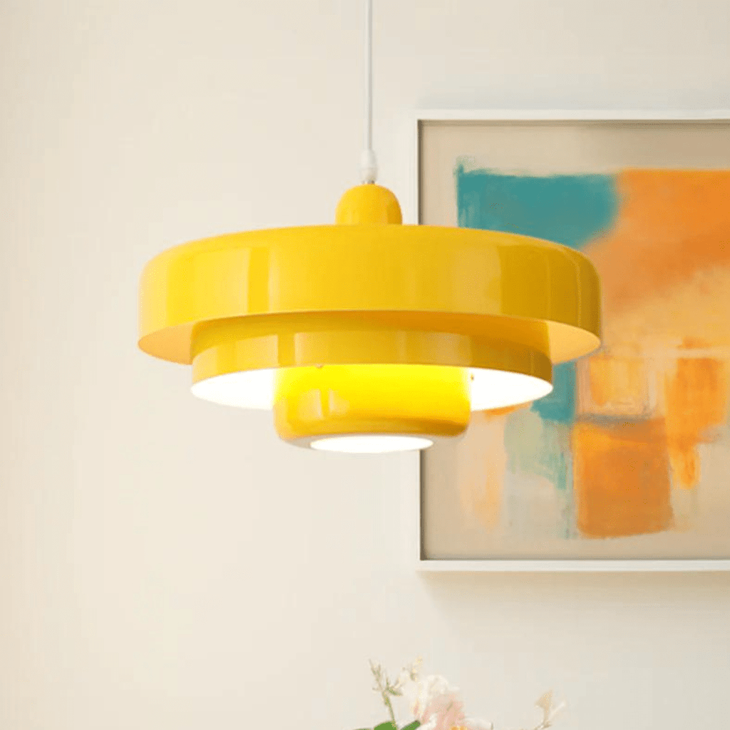 Lumina Three Tier Pendant Light In Macaron Colors For Living Rooms