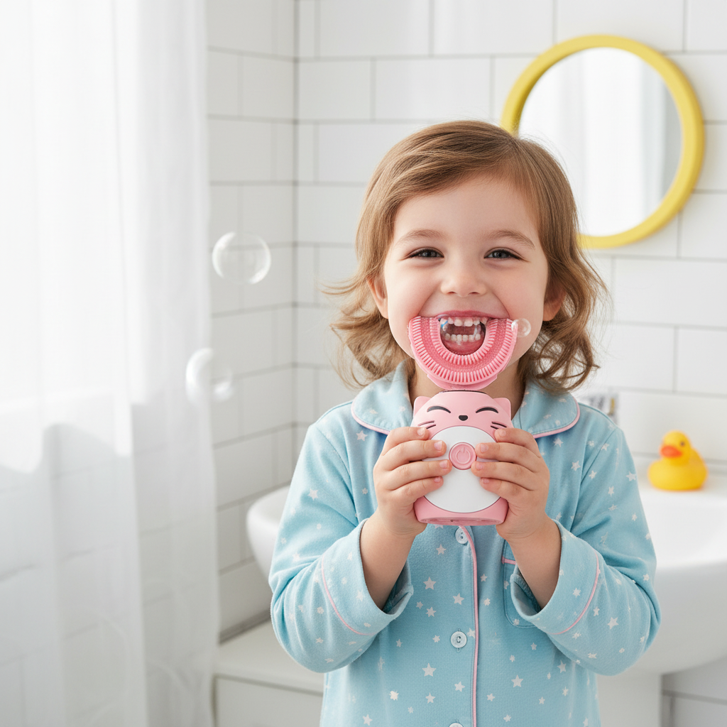 Kids Fun Design Battery Operated Electric Toothbrush
