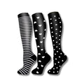 Women's Knee-High Support Socks for Travel and Sports