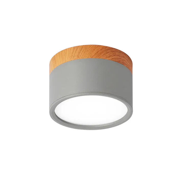 Virel Nordic LED-Deckenleuchte Minimalistisches zylindrisches Leuchtmittel | Snurv