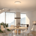 Luminaire suspendu moderne à LED encastré au plafond