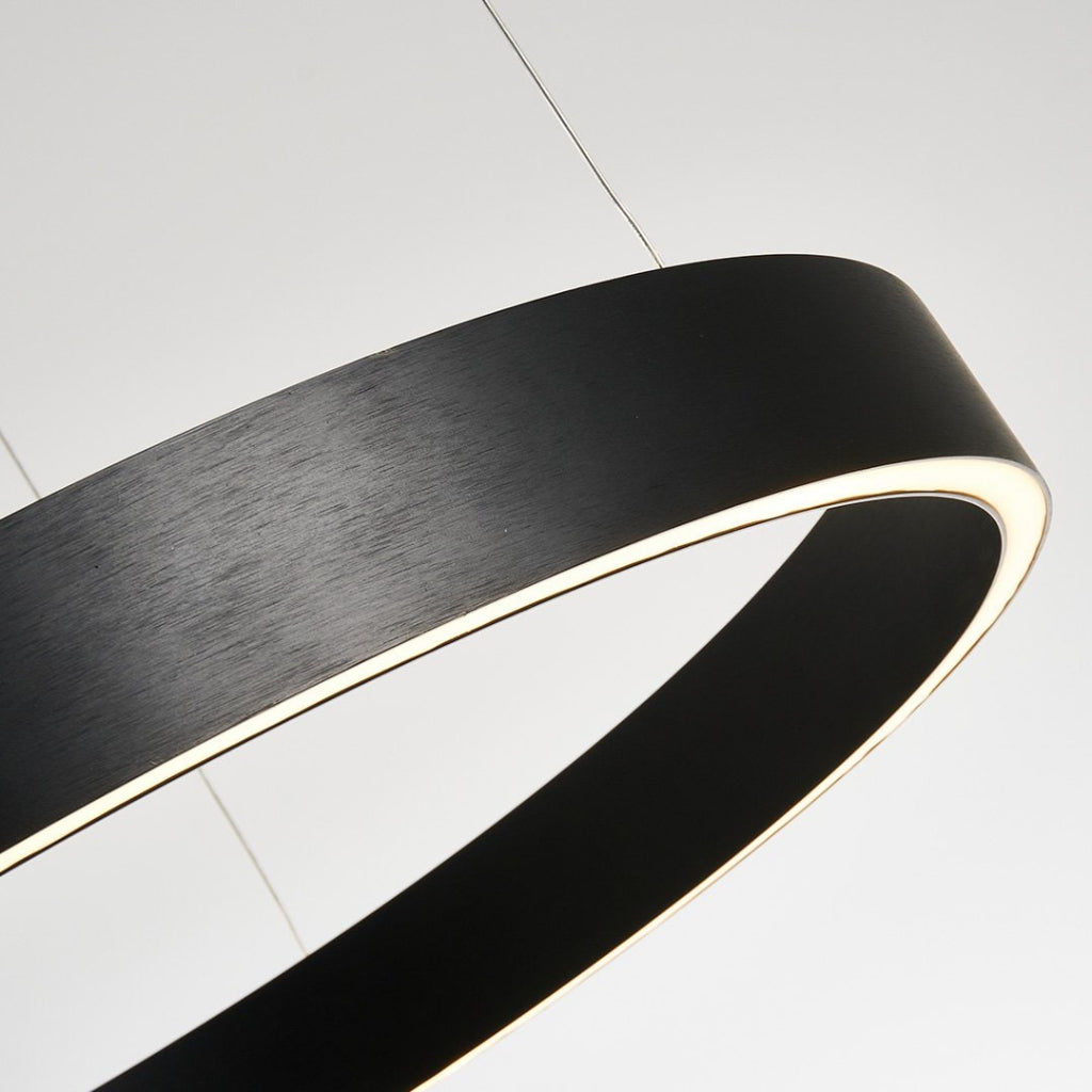 Luminaire suspendu moderne à LED encastré au plafond